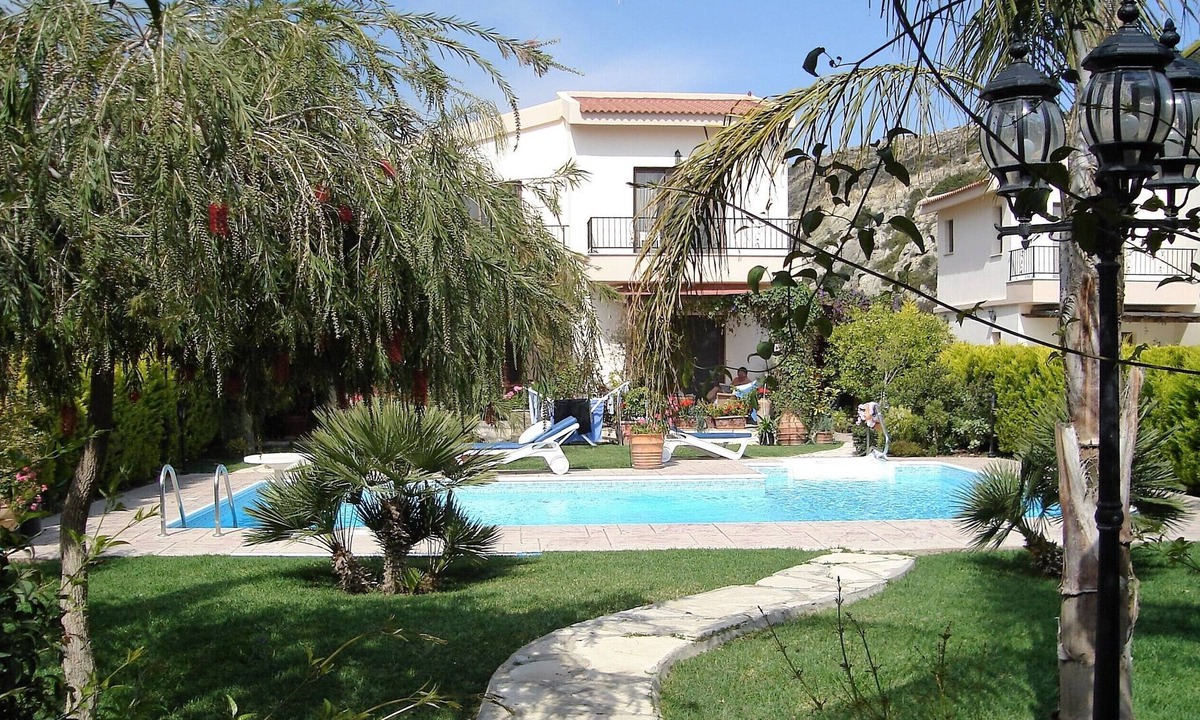 Pissouri Villa | A luxury villa in beautiful gardens with pool.