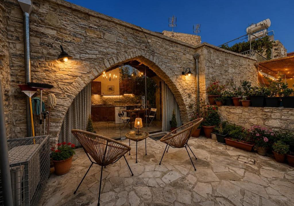 Pano Lefkara Apartment | Apartment 05 by LT - Village Center - Quiet Courtyard