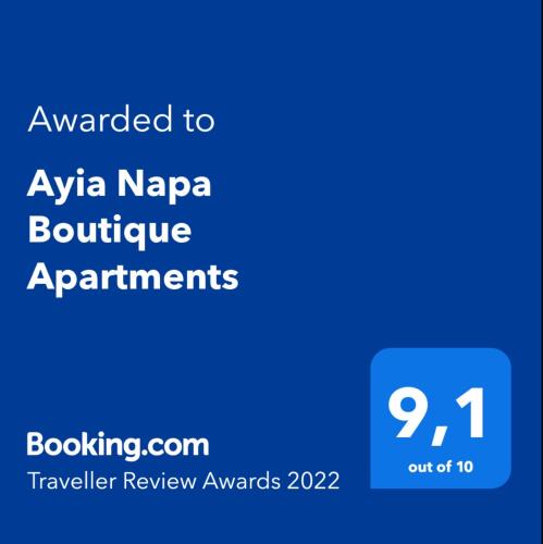 Ayia Thekla Apartment | Ayia Napa Boutique Apartments