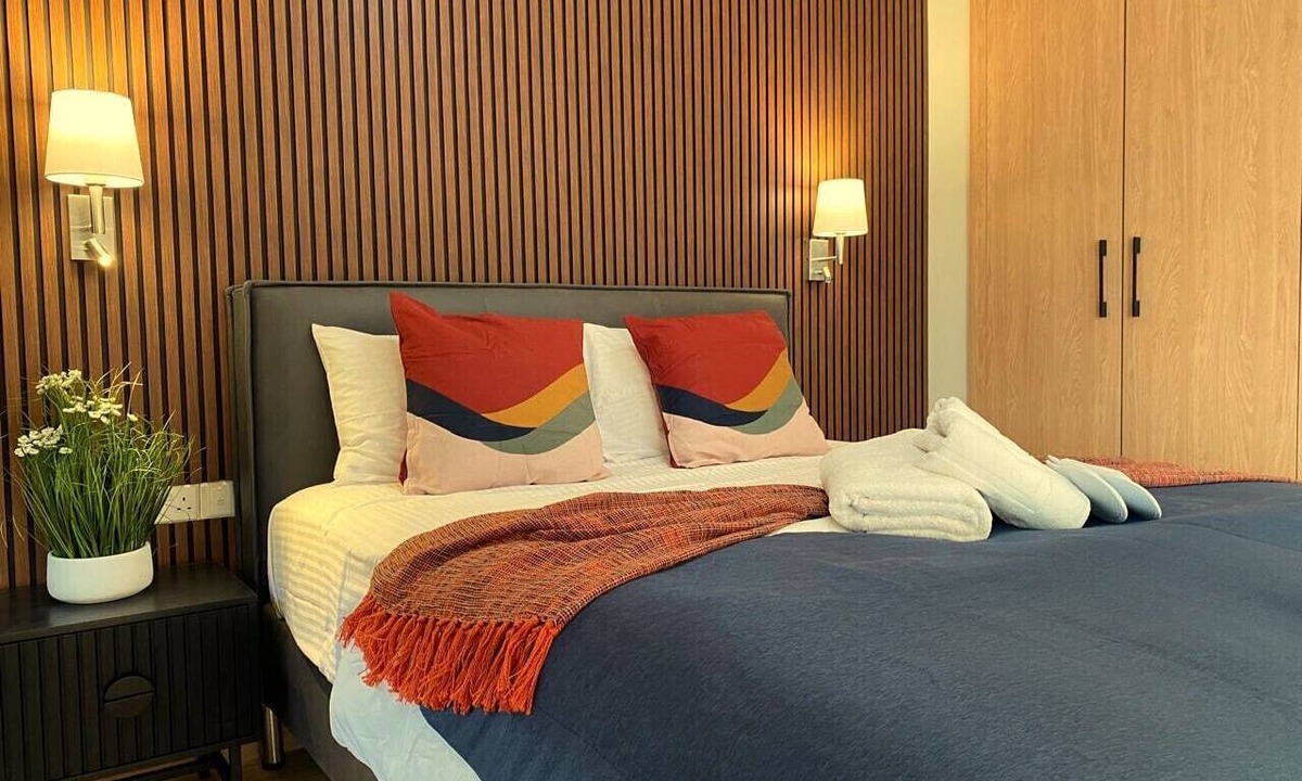 Neapolis Apartment | Beach Seconds Away | Quality Sleep | Full Kitchen