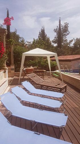 Stroumpi House | Cosmema House 1 Hot tub and swimming pool villa