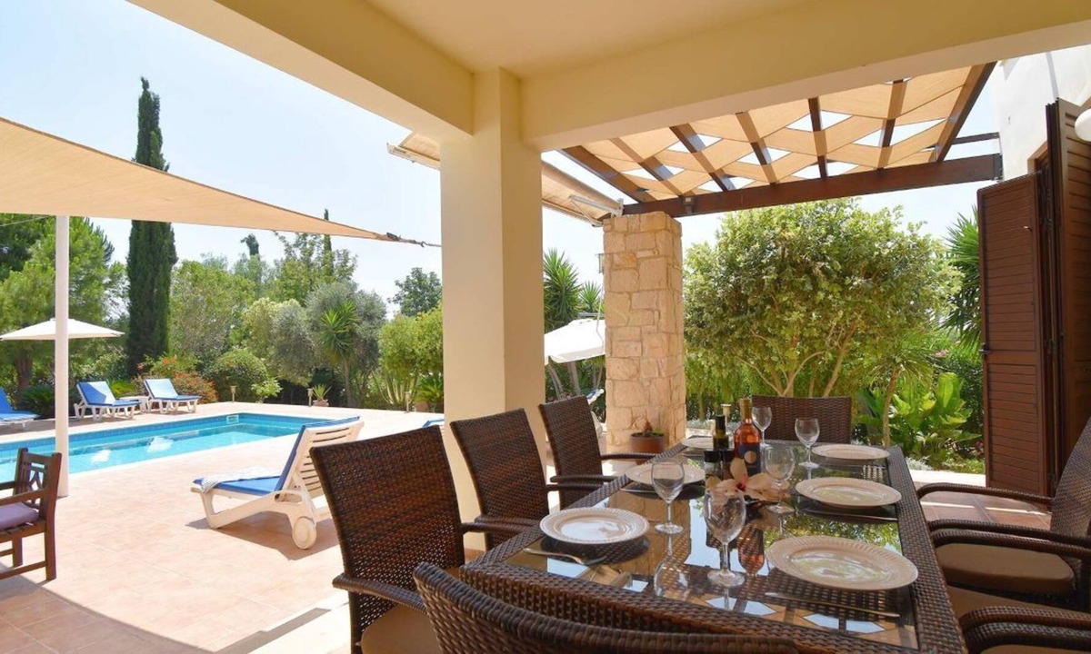 Aphrodite Hills Villa | Detached 4 bedroom 4 ba Villa with Private Pool on the Golf Course with Sea View