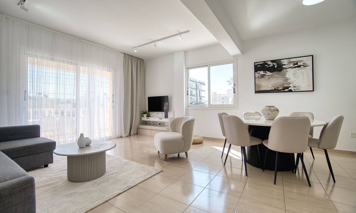 Paphos Apartment | Diana 43 A101 - Two Bedroom Apartment, Sleeps 4