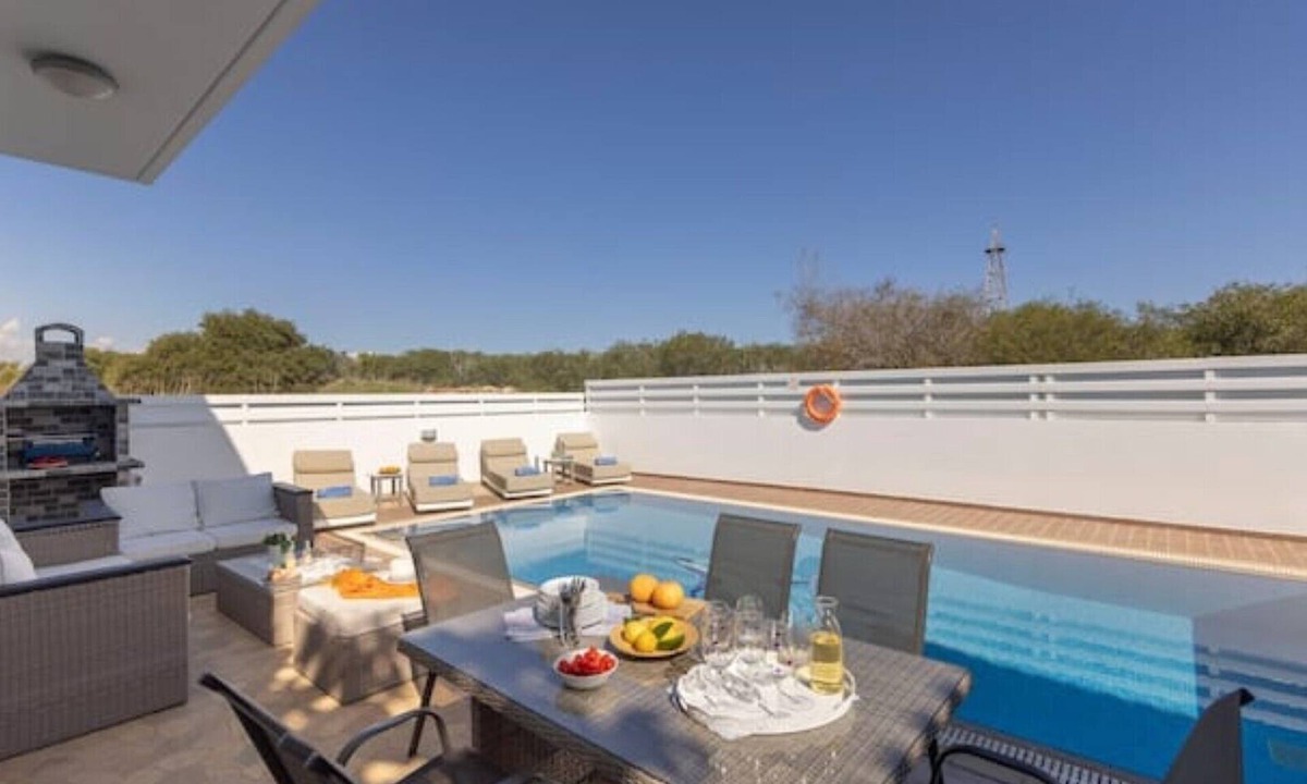 Pernera Villa | EcoHarmony Villa, Spaceous 3 bed-room, 2 bath-room with a private pool