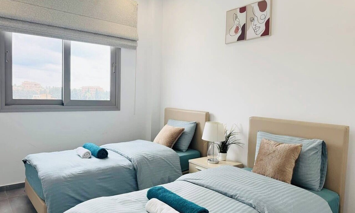 Universal Apartment | Elysia Park B7 - Center Paphos - Sunny 2BR w/Balcony, Pools & Gym