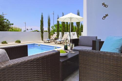 Kapparis Villa | Eva villa-3 bed villa in Kapparis with private pool