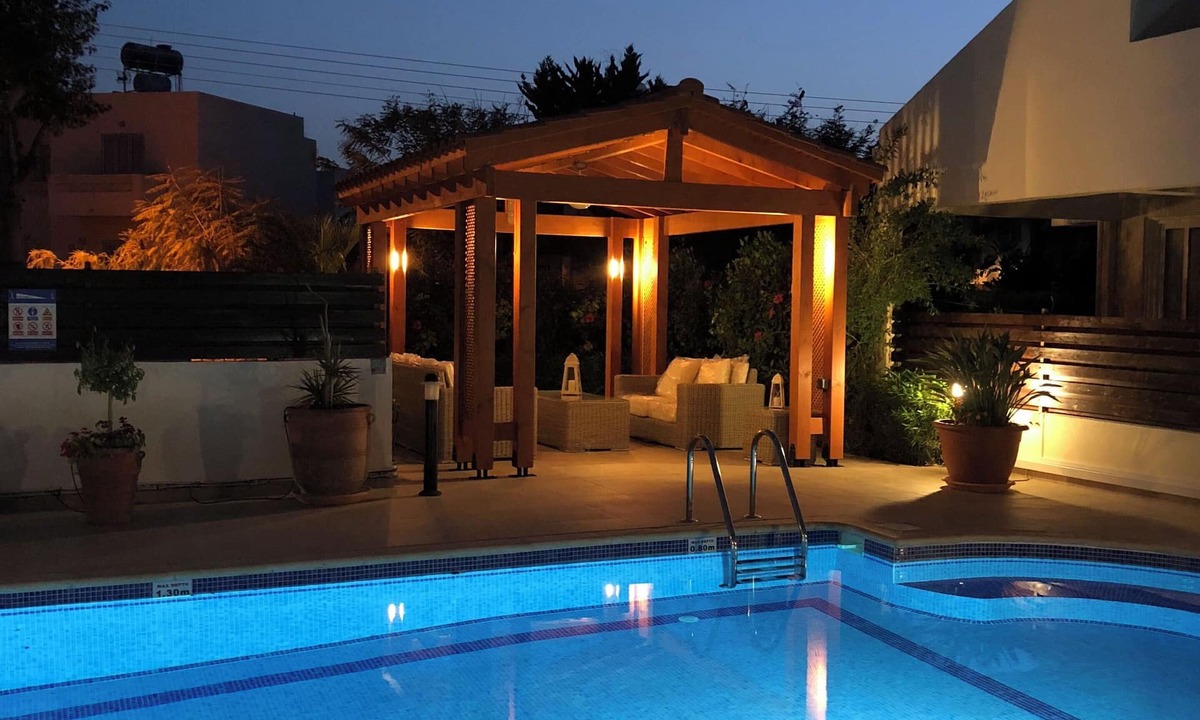 Paralimni Villa | Luxury 4 Bed villa large private pool. Majestic sea views & sea-scented air.