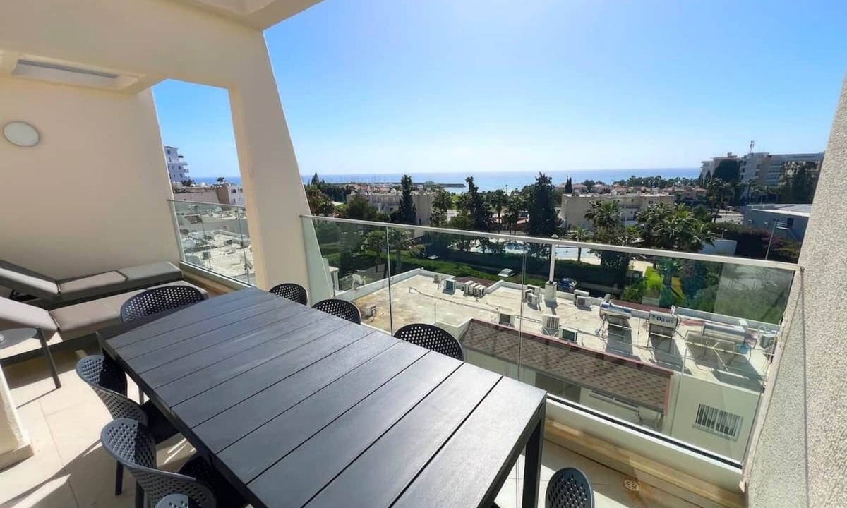 Limassol Apartment | Marina Sea Breeze Apartment, Sleeps 8, Free Wi-Fi