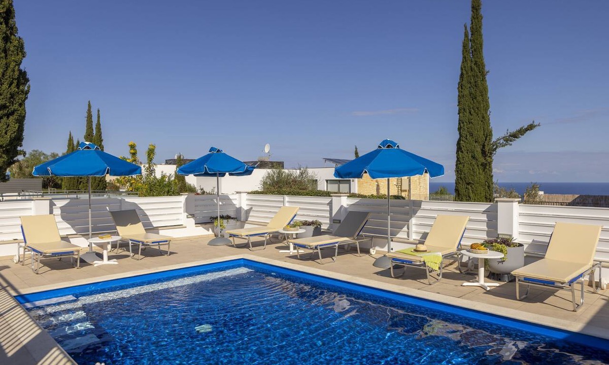 Latchi Villa | Melisoulla, modern villa, sea views, pool, home from home.
