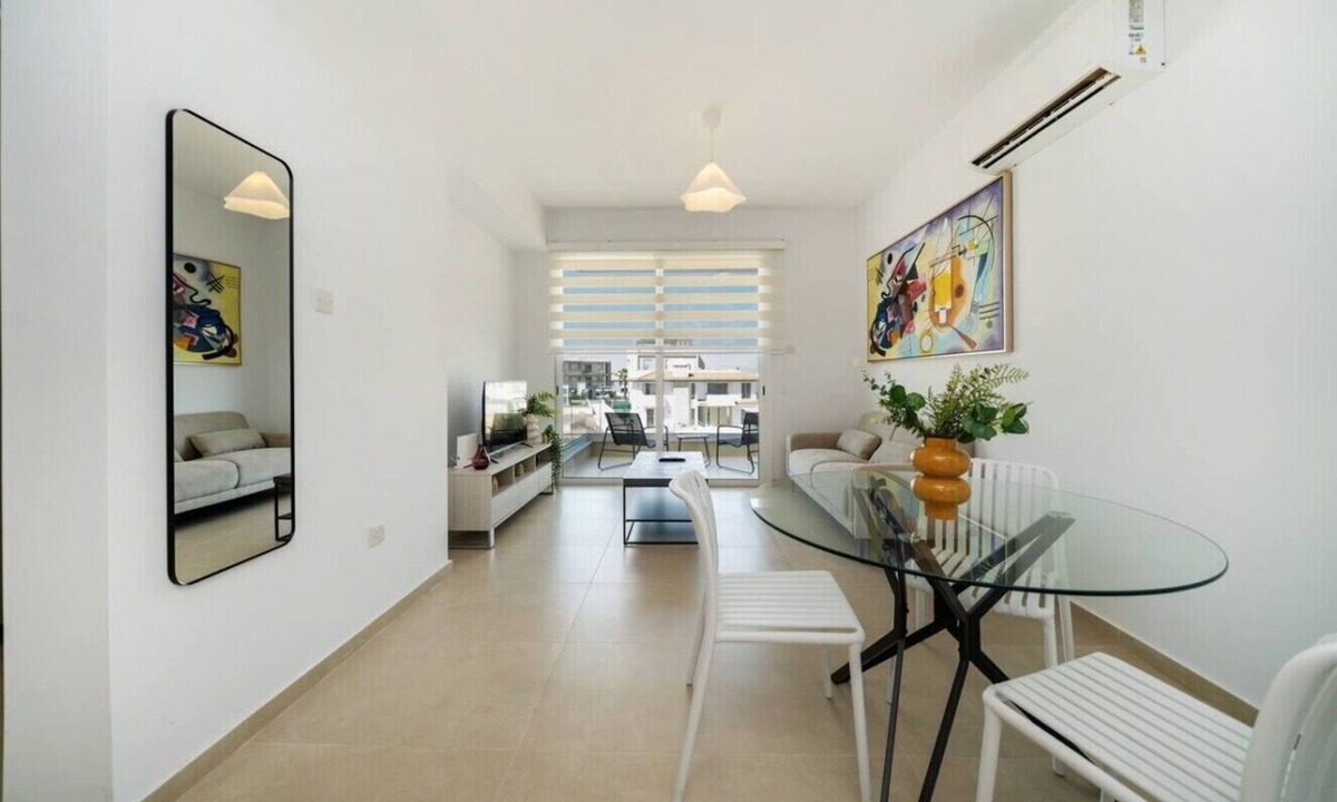Aglantzia Condo | New 1 bedroom flat next to the university