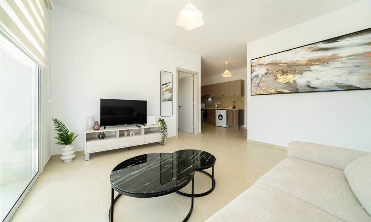 Aglantzia Condo | New 1 bedroom flat next to university