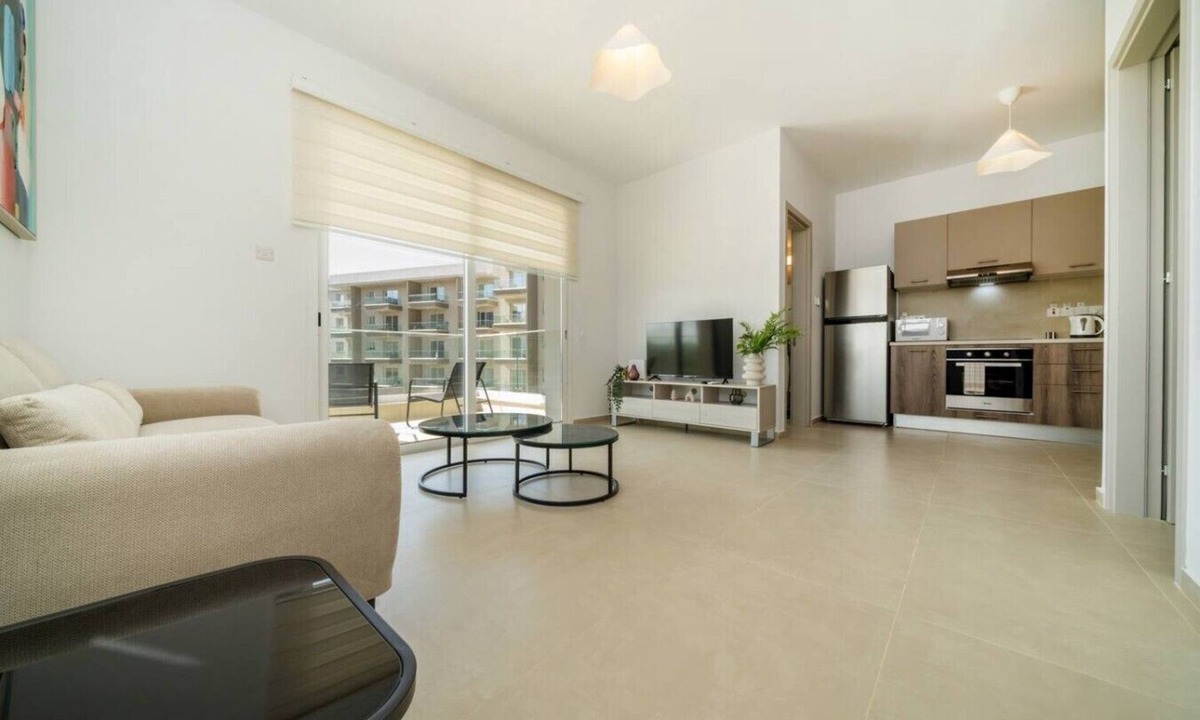Aglantzia Condo | New 1 bedroom flat next to university