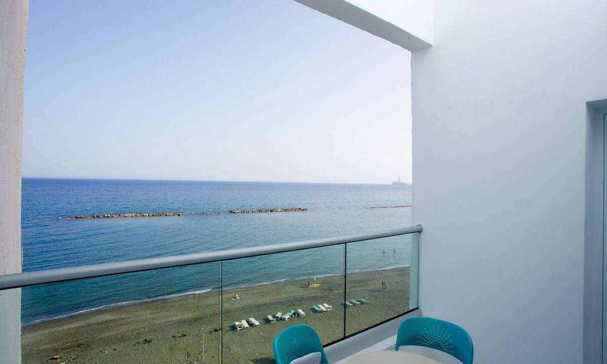 Agios Tychon Apartment | On the Beach Penthouse by TrulyCyprus
