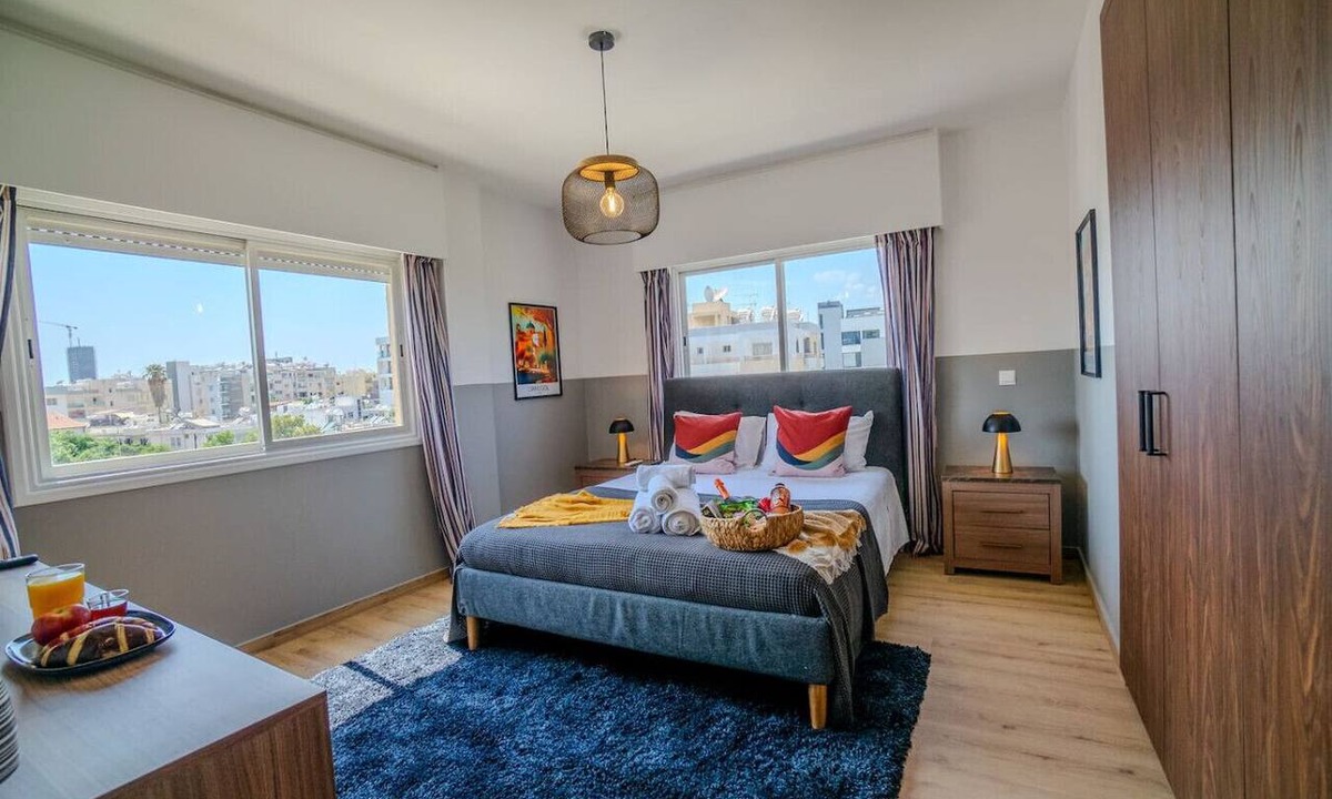 Neapolis Apartment | Perfect for Families, Beach 3 Min Away | Brand New