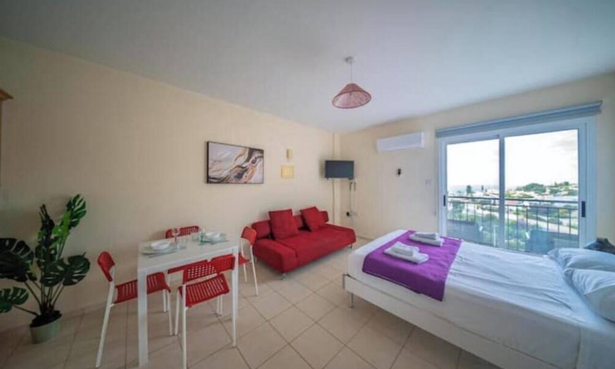 Peyia Town Apartment | Peyia Pearl 62 – Sea View Studio