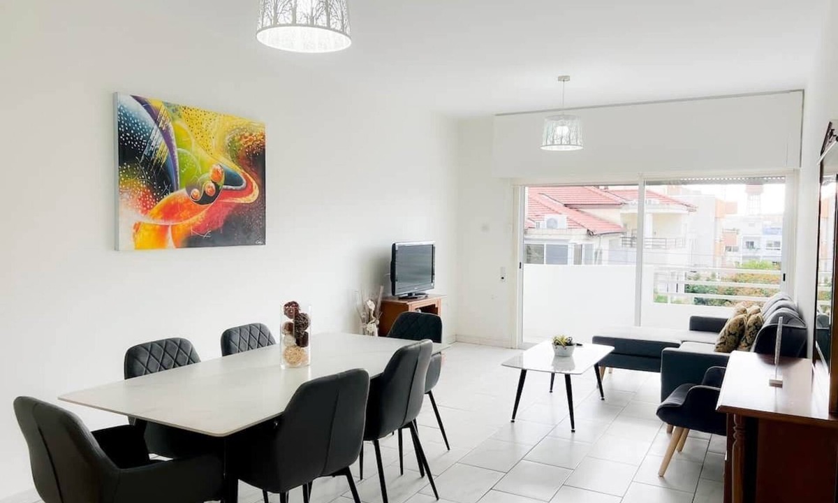 Limassol Apartment | Samos City Center, 2BR Sleeps 4