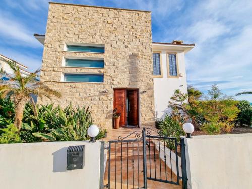 Ayia Thekla Villa | Seafront villa with heated pool
