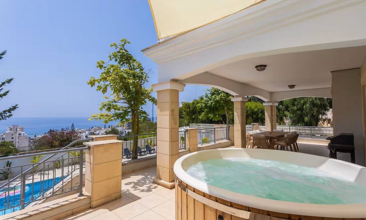Agios Tychon House | SeaView Blue Pearl Villa Limassol