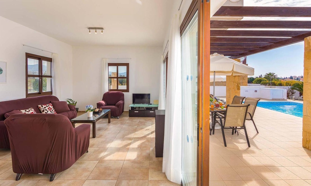 Pegeia Villa | Spacious villa with private pool, close to resort