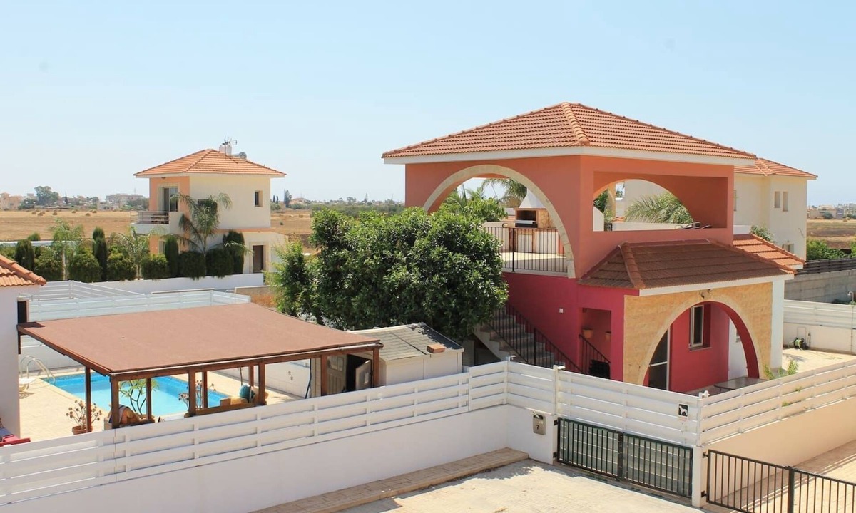Liopetri Villa | Wealthystays: 3BR Terrace BBQ Villa with pool