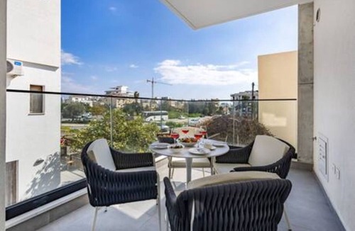 Limassol Apartment | 103 Sfiggos - City View Balcony & Rooftop Pool