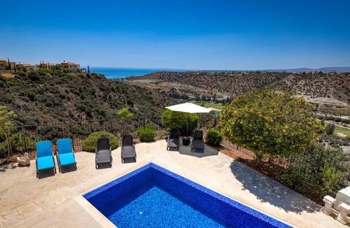 Kouklia Villa | 3 bedroom Villa Melandra with private pool and sea views, Aphrodite Hills Resort