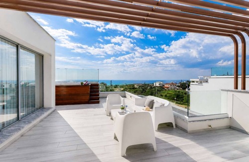 Ayia Napa Villa | 3BR Villa with Pool and Hot Tub - Olive by Premier