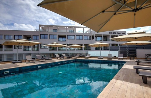 Agios Tychon Apartment | Amato River Suites by Ezoria Apt 103 2-bed