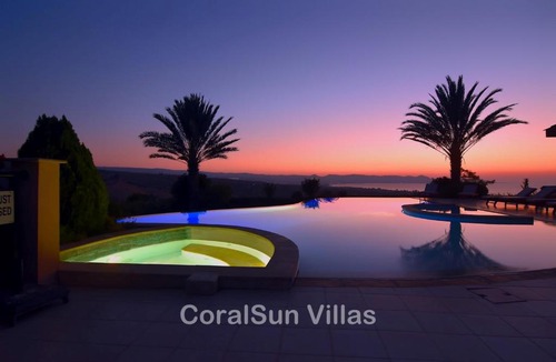 Argaka Villa | Amazing Luxury Villa, Enormous Heated Pool Jacuzzi, Gym, Games Room In Paphos,