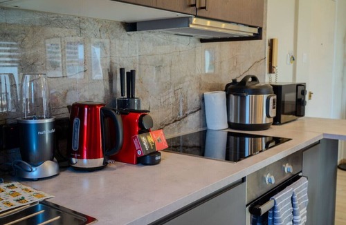 Neapolis Apartment | Beach Seconds Away | Quality Sleep | Full Kitchen