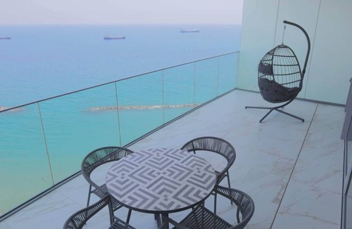 Neapolis Apartment | Beachfront Apt w/Balcony & Exclusive Facilities