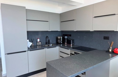 Esentepe Apartment | Charming 3-Bedroom Apartment with Sea Views