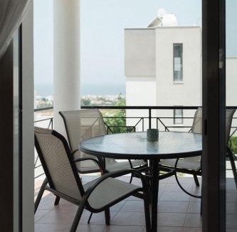 Chlorakas Apartment | Chloraka Sea View Apt with Pool