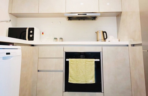Universal Apartment | Elysia Park B7 - Center Paphos - Sunny 2BR w/Balcony, Pools & Gym