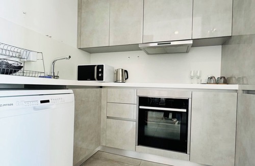 Universal Apartment | Elysia Park B7 - Center Paphos - Sunny 2BR w/Balcony, Pools & Gym