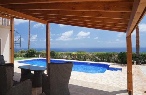 Pissouri Villa | Escape the Cold in a Cliffside Villa with Heated Pool and Endless Sea Views