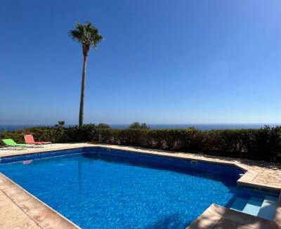 Pissouri Villa | Escape the Cold in a Cliffside Villa with Heated Pool and Endless Sea Views