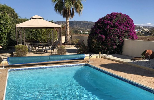 Pegeia Villa | FABULOUS VILLA IN CORAL BAY WITH PRIVATE POOL, SEA & MOUNTAIN VIEWS