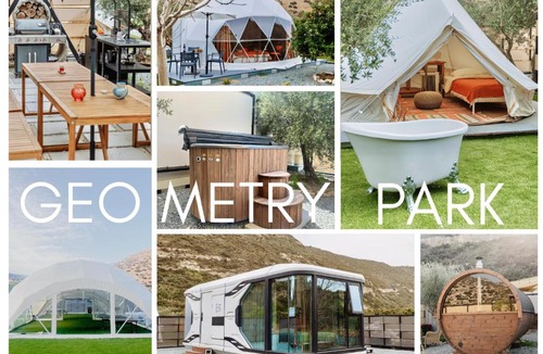 Agios Theodoros Cabin | Geometry Park - Luxury Glamping & Wellness