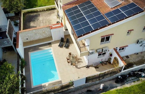 Larnaca House | Kallisti Villa with private swimming pool sea view and spacious living areas