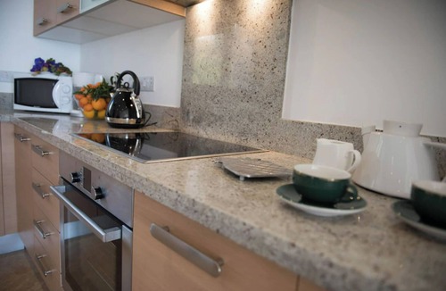 Peyia Town Apartment | Luxurious, top floor apartment with infinity pool. and stunning panoramic views