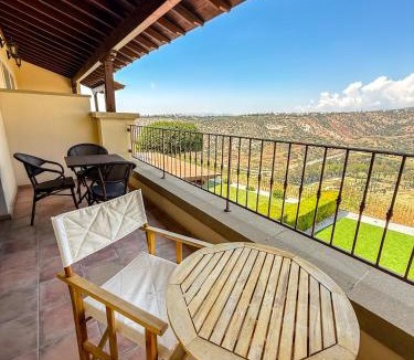 Aphrodite Hills Apartment | Luxury 2BR in Aphrodite Hills Shared Pool & Golf Views
