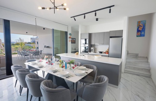 Pernera Villa | Luxury 5 bedroom villa with pool and a roof garden in the center of Protaras