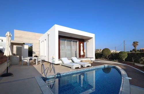 Paphos Villa | Luxury Cyprus Villa | Sky Villa | Private Pool | Sea View