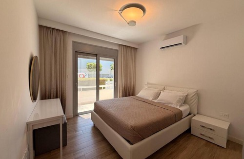 Mouttagiaka Apartment | Luxury Limassol Seaside Pool Suite