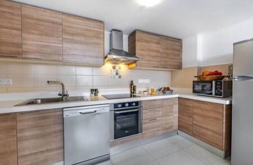 Agios Tychon Apartment | Marathon Beach Apartment - Sea View, Shared Pool