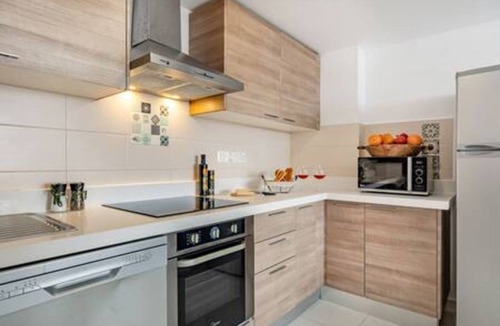 Agios Tychon Apartment | Marathon Beach Apartment - Sea View, Shared Pool