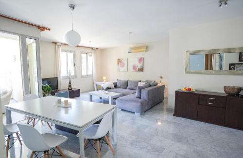 Agios Tychon Apartment | Mediterranean Escape - Coastal 2-Bedroom Apartment Limassol