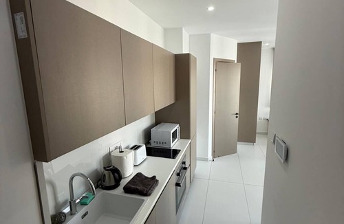 Larnaca City Centre Apartment | Modern business studio in central Larnaca - AC, WiFi, elevator