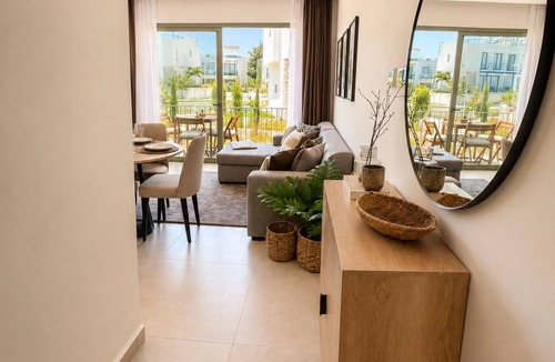Cyprus House | Modern rooftop apartment with ocean views and a pool